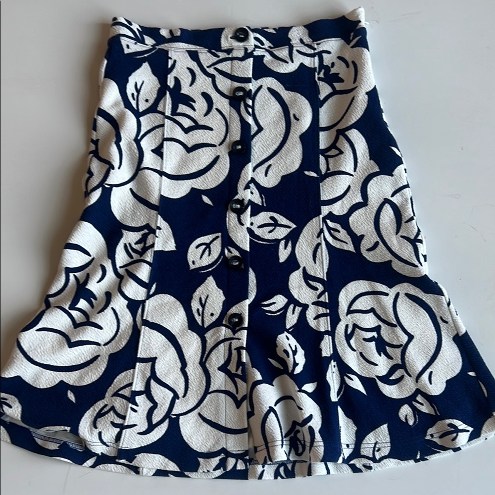 Maeve Anthropologie Amiens Flounced Skirt